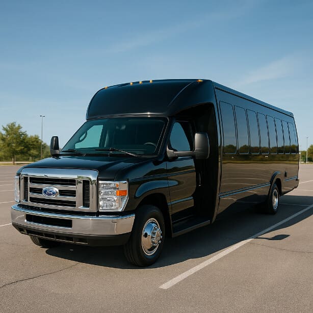 Charter Bus Rental Middletown 18 Passenger Minibus