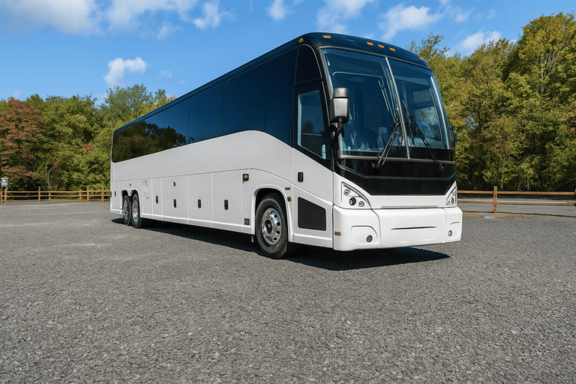 Charter Bus Rental Middletown 56 Passenger Charter Bus