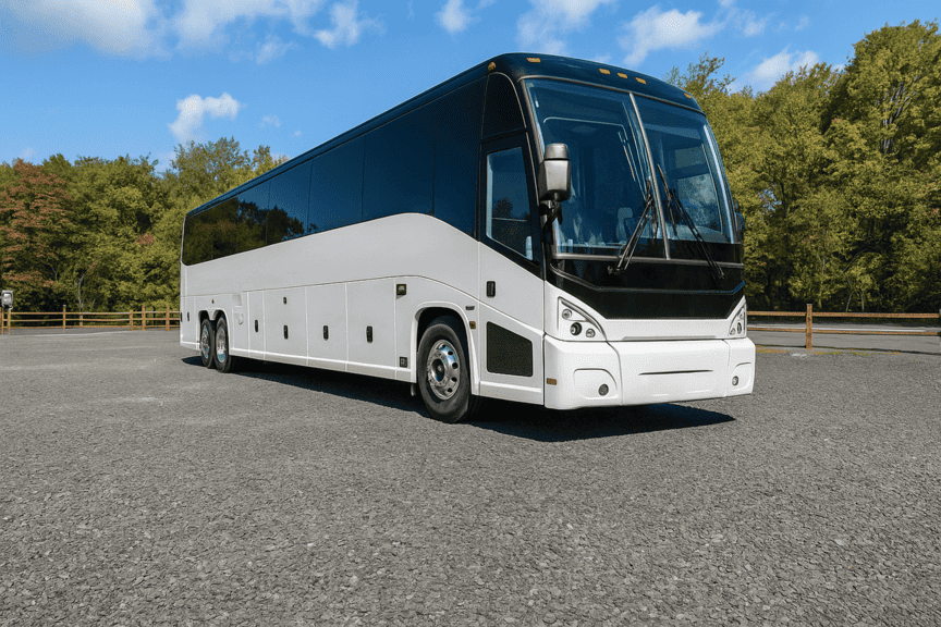 picture of Charter Bus Rental Middletown coach bus
